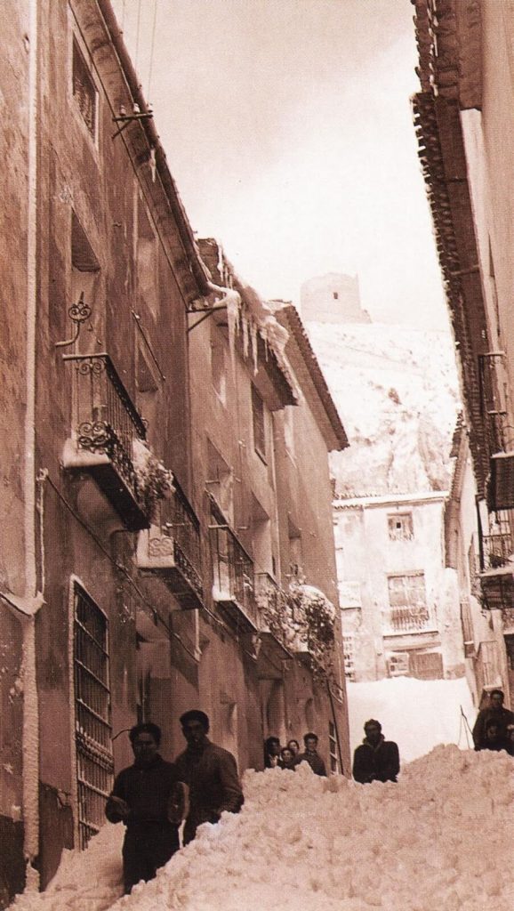 carrer forn amorosas, nevada del 60